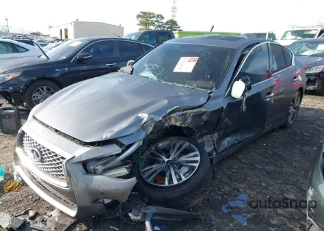 2020 Infiniti Q50 Sport Awd из США, поврежденный, VIN JN1EV7AR4LM253125